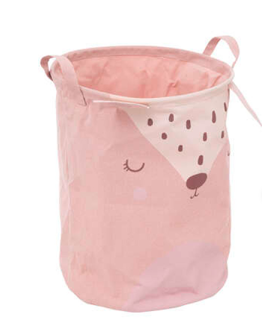 Pink Animal Storage Basket